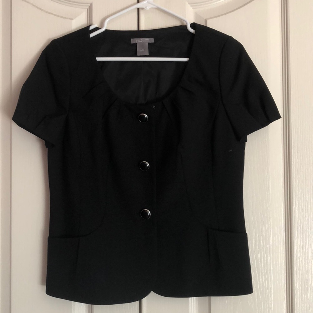 ANN TAYLOR short sleeve jacket top 8P